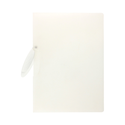 Skoroszyt zaciskowy A4/30k biały Swingclip