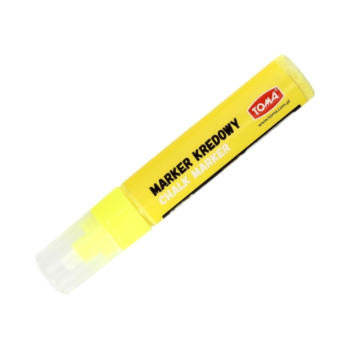 Marker kredowy 8-15mm żółty Toma TO-29072