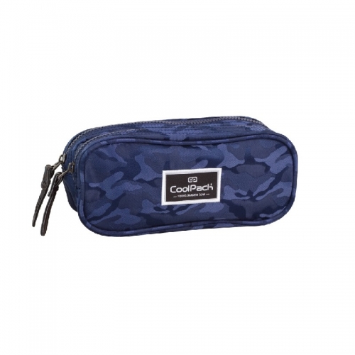 Saszetka podwójna CoolPack Clever Jaquard Army Blue (717) 78962CP