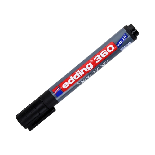 Marker tablic 1.5-3.0mm czarny okrągły Edding 360