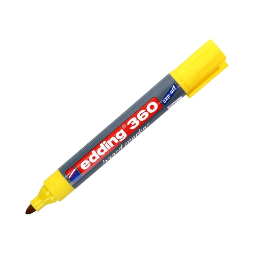 Marker tablic 1.5-3.0mm żółty okrągły Edding 360