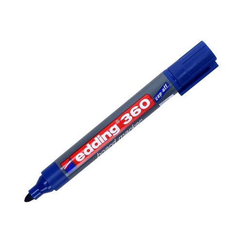 Marker tablic 1.5-3.0mm niebieski okrągły Edding 360