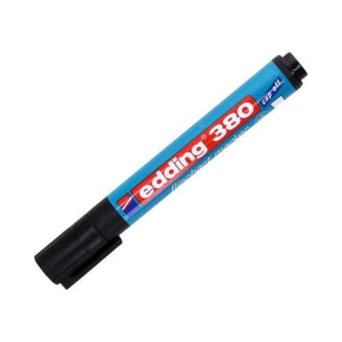 Marker flipchart 1.5-3.0mm czarny okrągły Edding 380