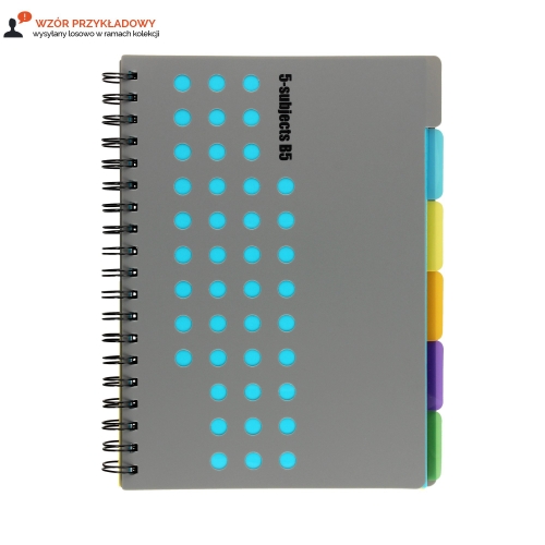Kołozeszyt B5/120 kratka Dots 104015006