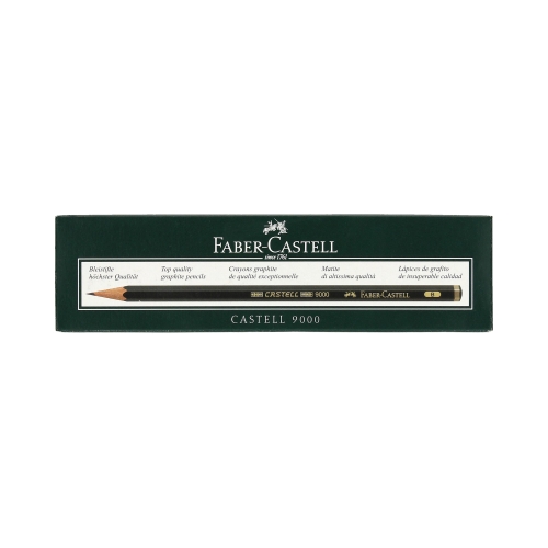 Ołówek techniczny B Castell 9000 Faber-Castell - opak. 12 szt.