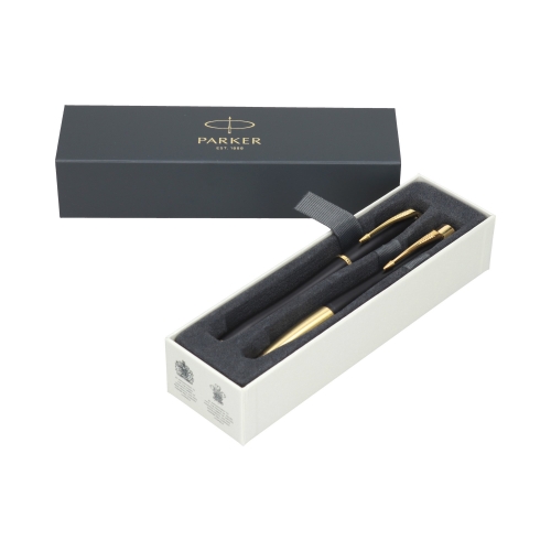 Zestaw Parker Urban pióro wieczne + długopis czarny mat GT 2093381