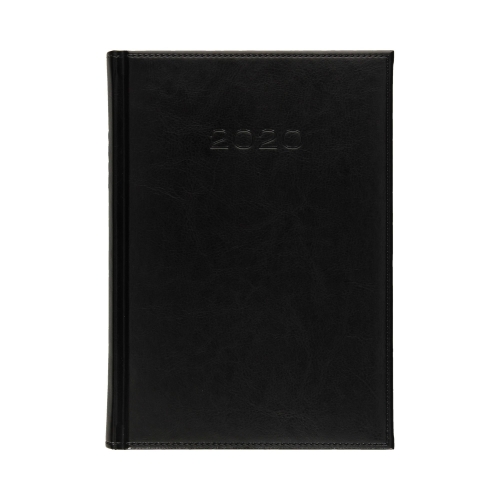 Kalendarz książkowy A5 Nebraska czarny 21D