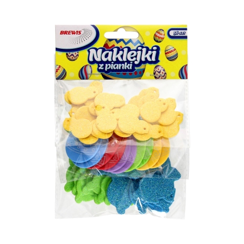 Naklejki ozdobne pianki Wielkanoc PVE17 Brewis