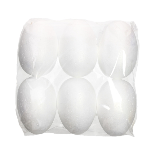 Jajka styropianowe 150mm Brewis - opak. 6 szt.