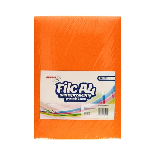Filc samoprzylepny 2mm 10kol Brewis FK410