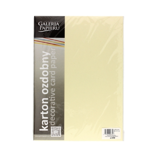 Karton wizytówkowy A4 220g Millenium krem (20)
