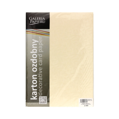 Karton wizytówkowy A4 220g Olympia kremowy (20)