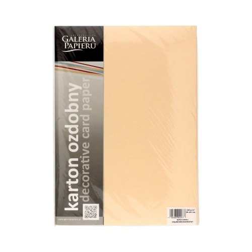 Karton wizytówkowy A4 220g Iceland brzoskwiniowy (20)