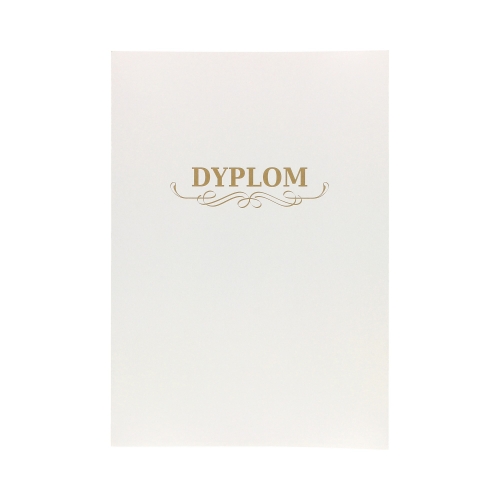 Teczka ozdobna diamentowa biel Millenium Dyplom (5)