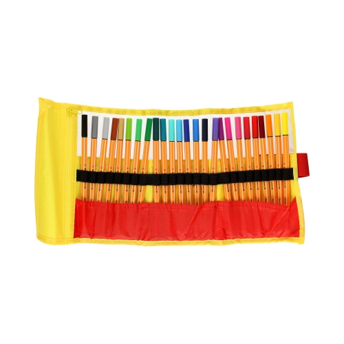 Cienkopisy 0.4mm 25kol Rollerset Fun Point 8825-02
