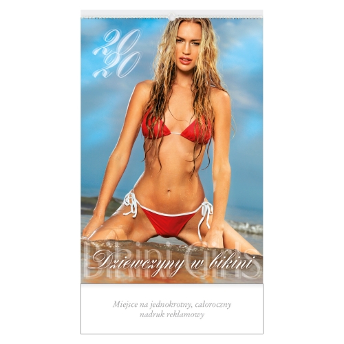 Kalendarz wieloplanszowy Dziewczyny w bikini RW29