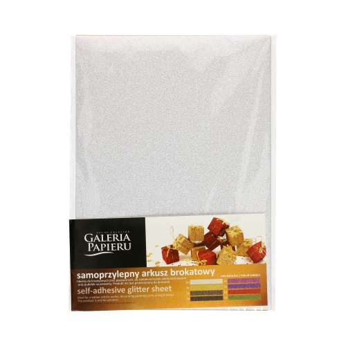 Papier samoprzylepny brokat mix 150g Argo (10)