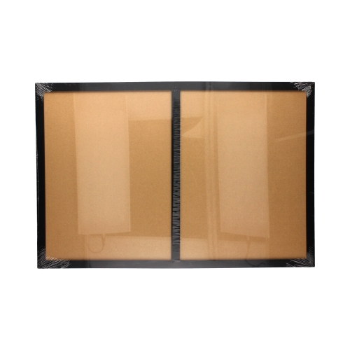 Tablica kredowo-magnetyczna z wzorkiem + korek 60x40 2w1