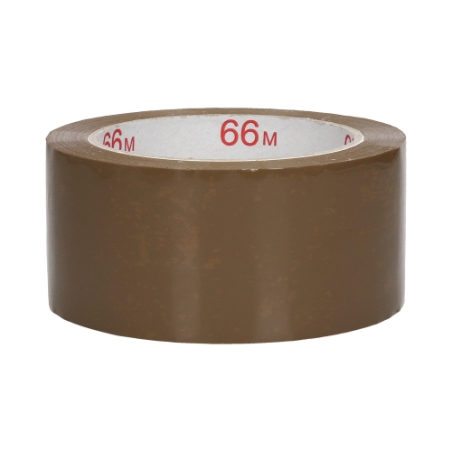 Taśma klejąca 50mmx66m brązowa solvent Pakart 0313