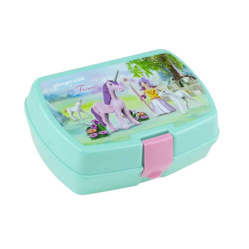 Zestaw bidon + śniadaniówka jednorożec Playmobil PL-09 511020003