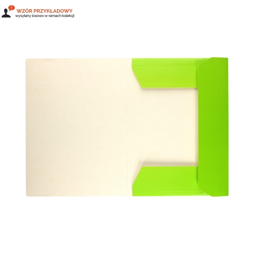 Teczka gumka A4+ fluo Interdruk