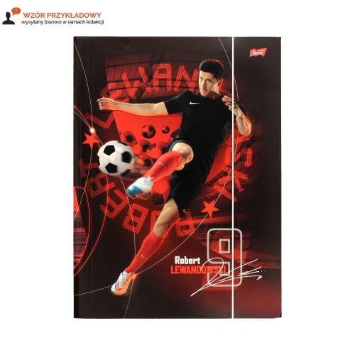 Teczka gumka A4 Robert Lewandowski