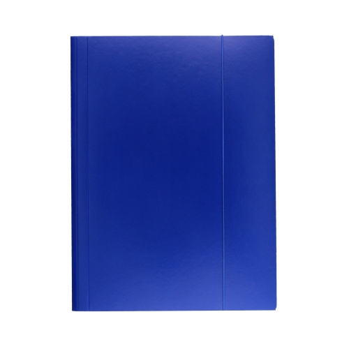Teczka gumka A4 niebieska lakier Vau Pe 319/03