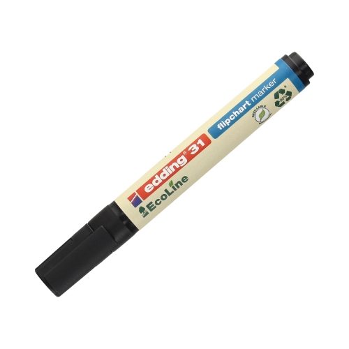 Marker flipchart 1.5-3.0mm czarny okrągły Edding 31 Ecoline
