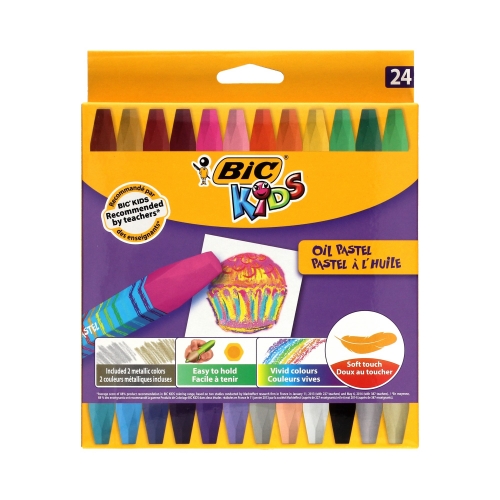 Pastele olejne 24kol BIC 926447
