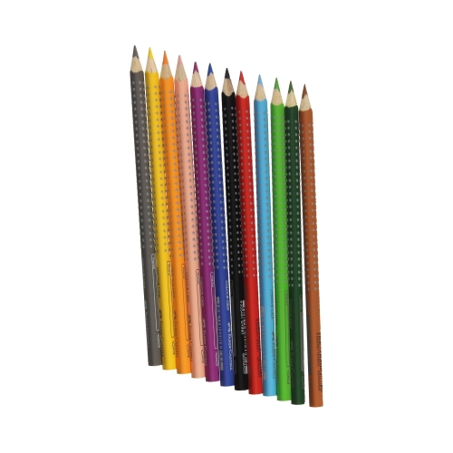 Kredki ołówkowe 12kol Grip2001 Faber-Castell