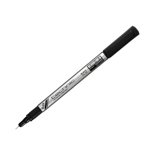 Cienkopis kreślarski 0.05 czarny Rystor Technic
