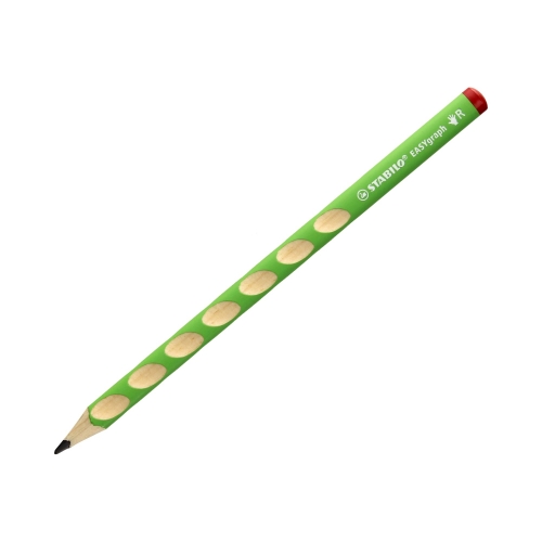Ołówek do nauki pisania dla praworęcznych HB zielony Easygraph Stabilo 322/04-HB