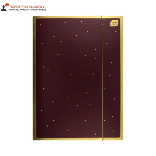 Teczka gumka A4+ Satind Gold 3 Interdruk