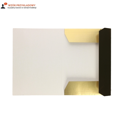 Teczka gumka A4+ Satind Gold 3 Interdruk