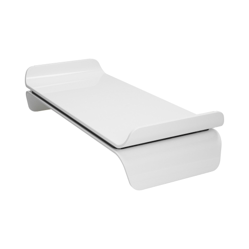 Podstawa pod monitor biało-czarna WOW Leitz