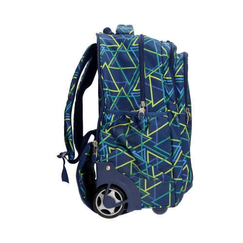 Plecak szkolny na kółkach St.Right TB-01 Kaleidoscope