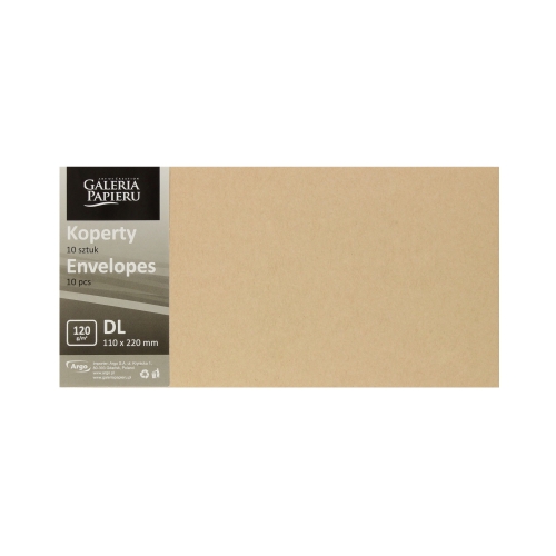Koperty DL ciemnobeżowe Nature 120g (10)