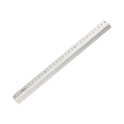 Linijka 30cm aluminium uchwyt Leniar 30317