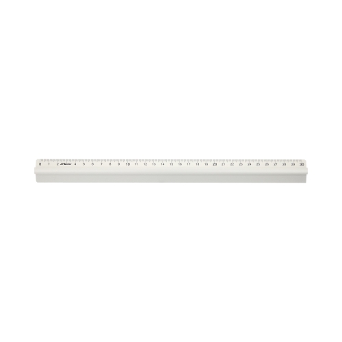 Linijka 30cm aluminium uchwyt Leniar 30317