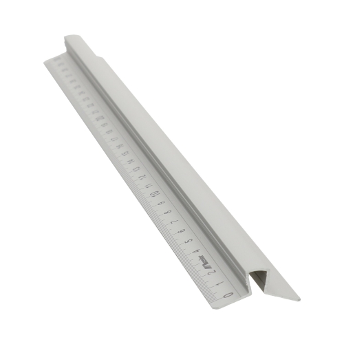 Linijka 30cm aluminium uchwyt Leniar 30317