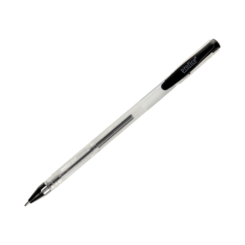 Długopis żelowy 0.7mm czarny Profice P1030