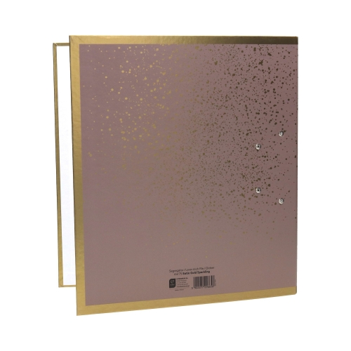 Segregator A4/75/2R Satin Gold Sparkling Interdruk