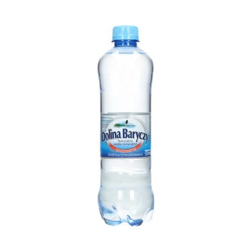 Woda mineralna 0.5l gazowana Dolina Baryczy