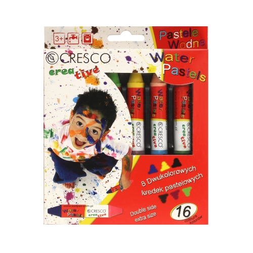 Pastela wodna 8szt. - dwustronne 212208