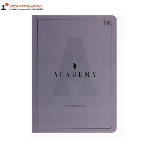 Brulion A5/96 kratka Academy Interdruk 90g