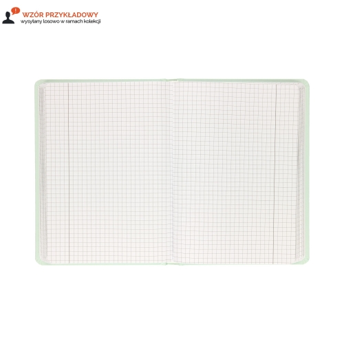 Brulion A5/96 kratka Academy pastel Interdruk 90g