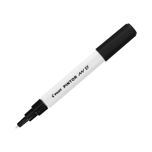Marker 0.7mm czarny okrągły Pilot Pintor