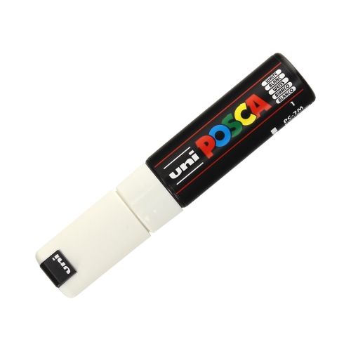 Marker plakatowy 4.5-5.5mm biały okrągły Posca PC-7M