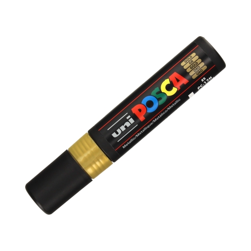 Marker plakatowy 15mm złoty prostokątny Posca PC-17K