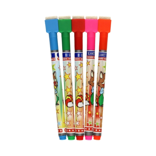 Tablica do nauki pisania + 5 pisaków Polo PLus Kamet